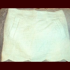 Top Shop Mint Mini Skirt